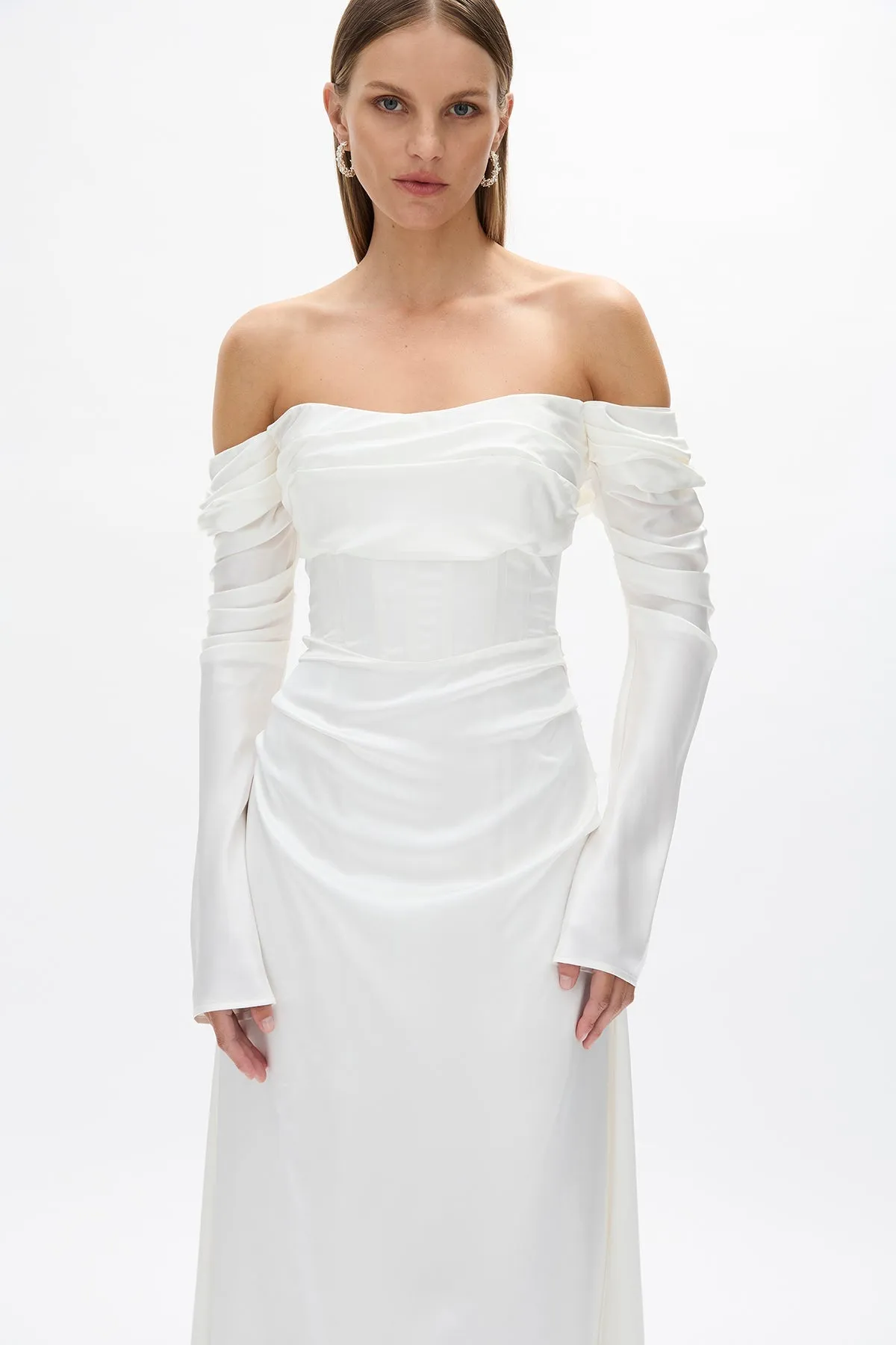 Lucien Sleeve Gown sold by Rachel Gilbert product image thumbnail 5