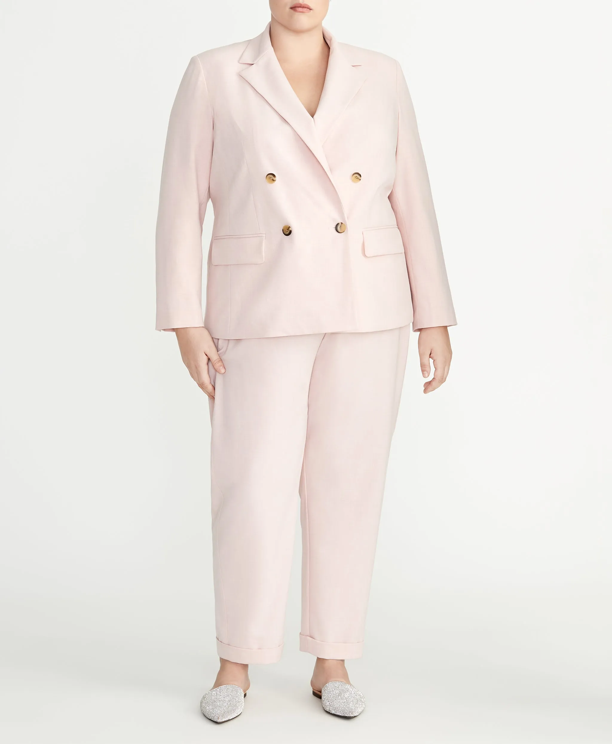 Bistretch Double Blazer sold by RACHEL Rachel Roy product image thumbnail 3