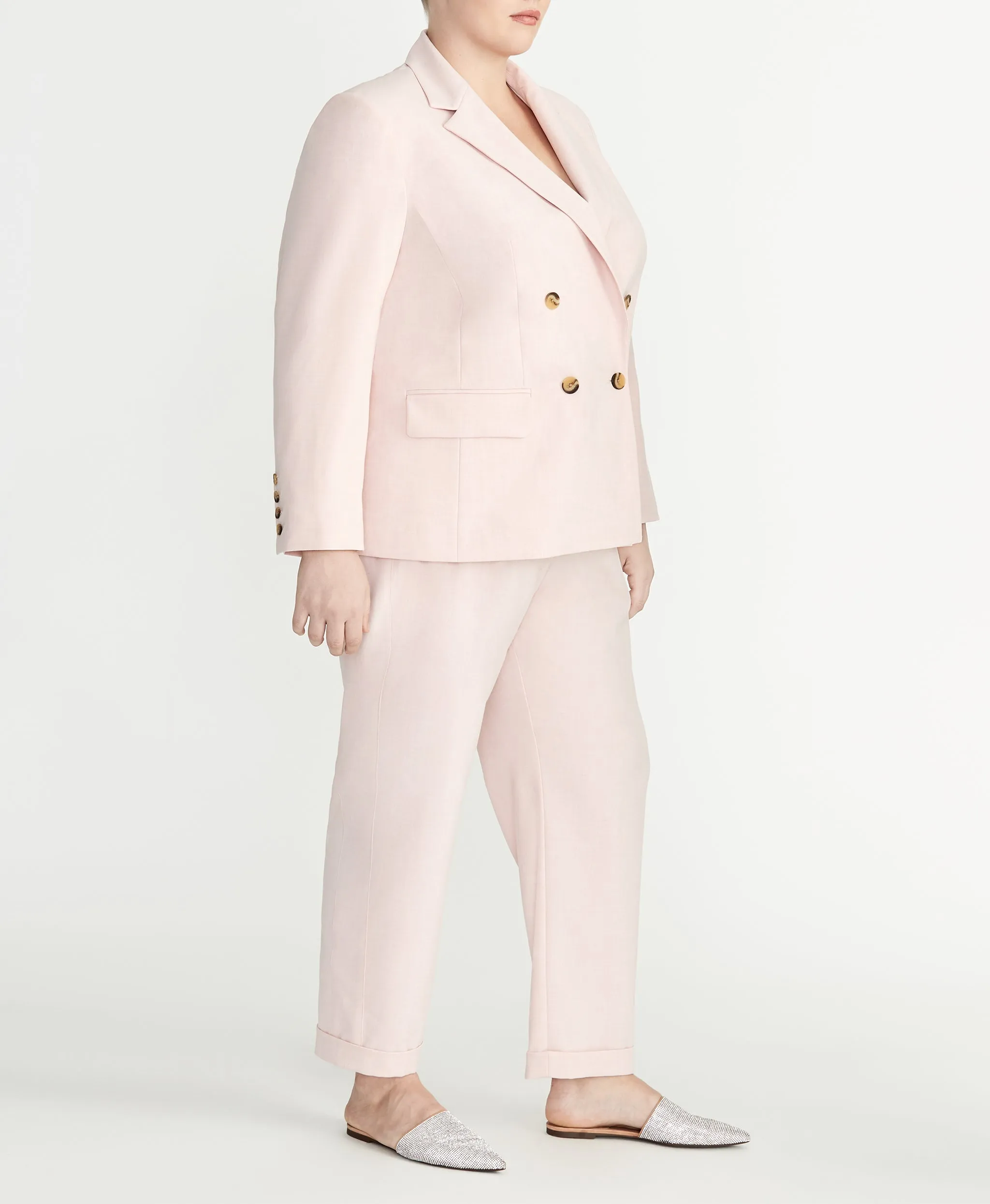 Bistretch Double Blazer sold by RACHEL Rachel Roy product image thumbnail 4