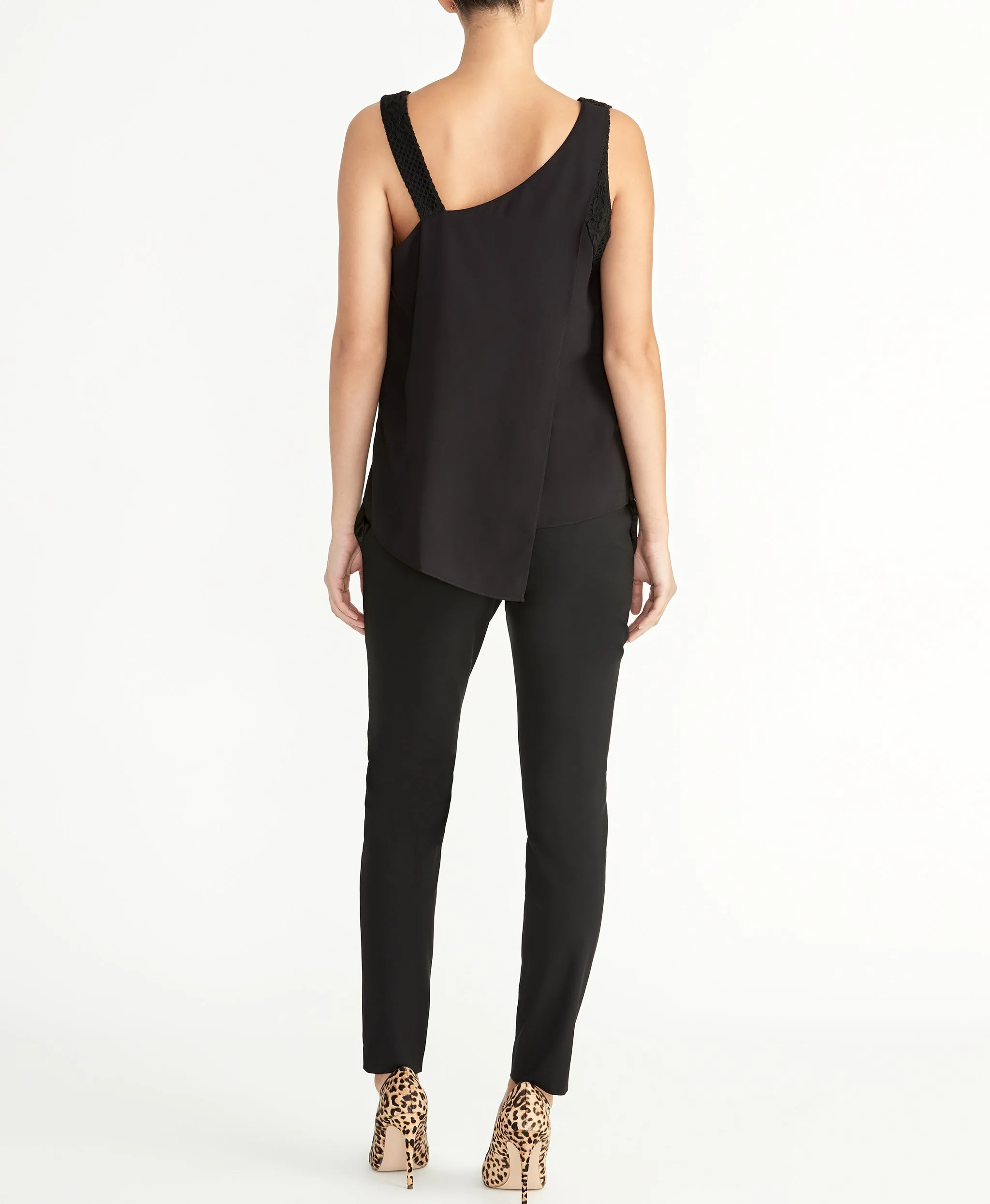 Lace Trim Tank sold by RACHEL Rachel Roy product image thumbnail 3
