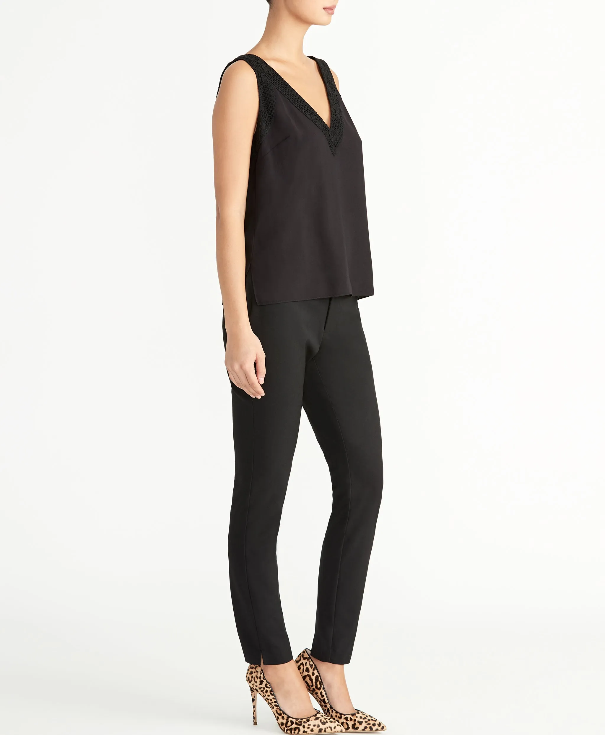 Lace Trim Tank sold by RACHEL Rachel Roy product image thumbnail 5