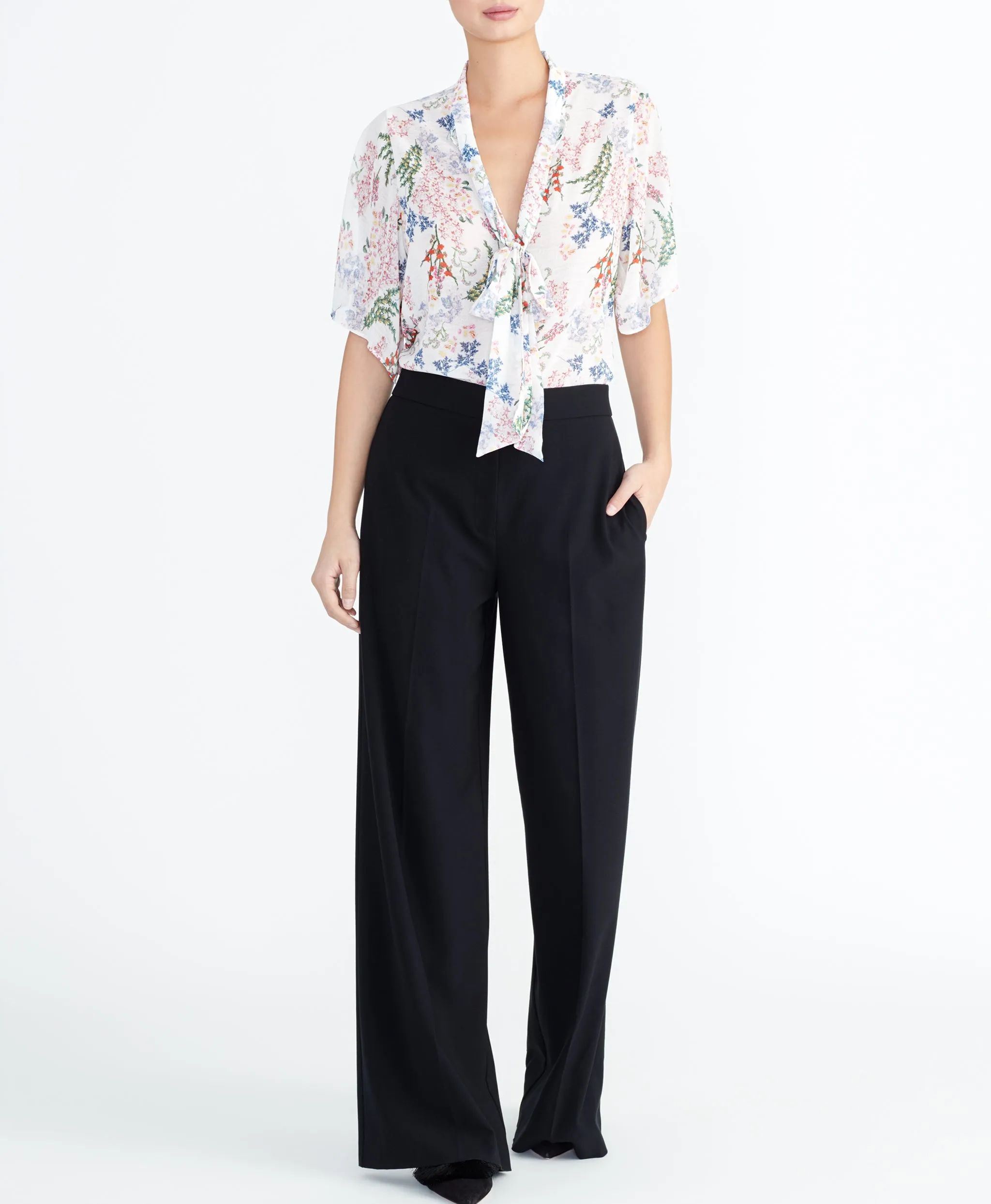 Floral Bow Blouse sold by RACHEL Rachel Roy product image thumbnail 5