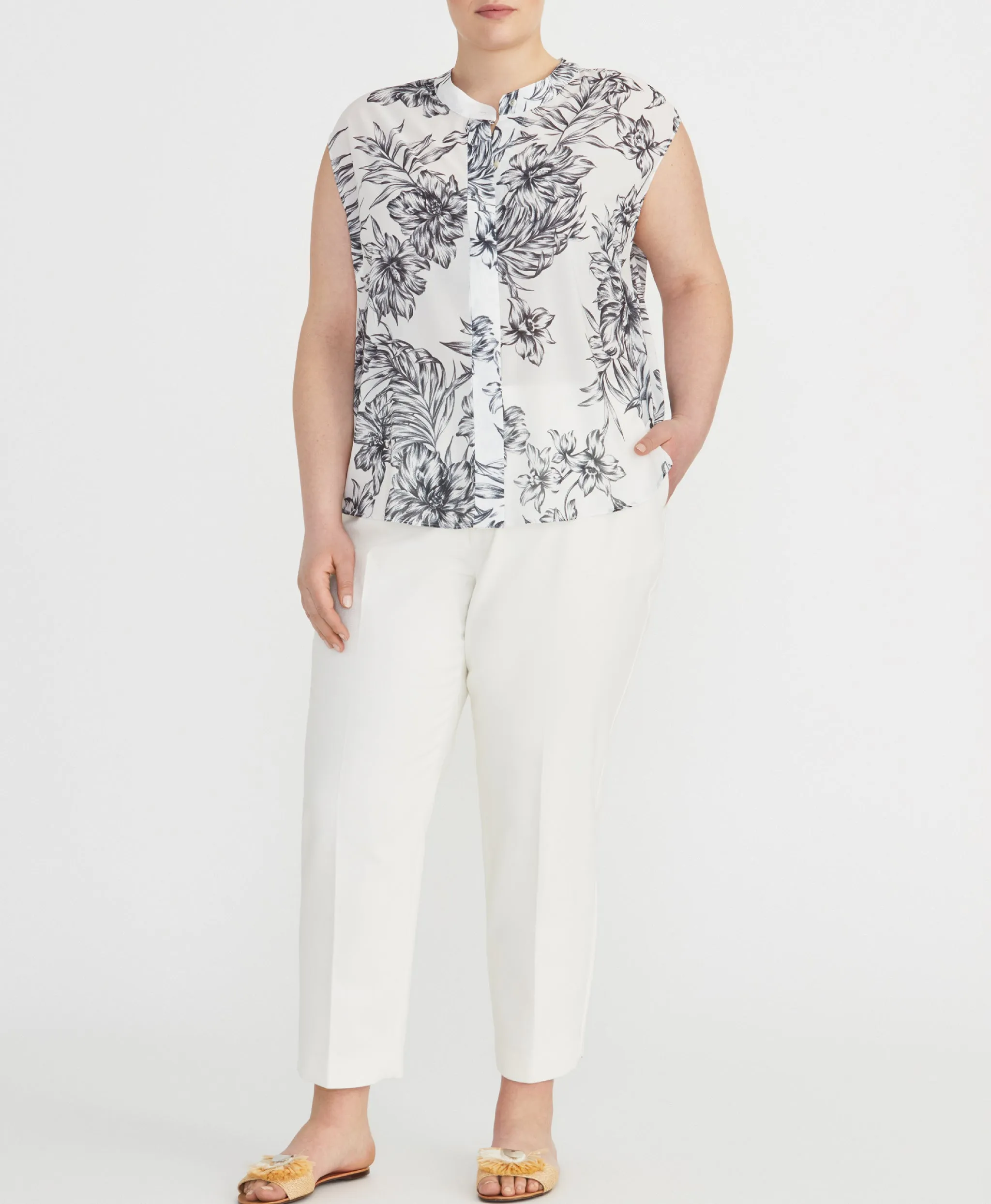 Placket Top sold by RACHEL Rachel Roy product image thumbnail 4