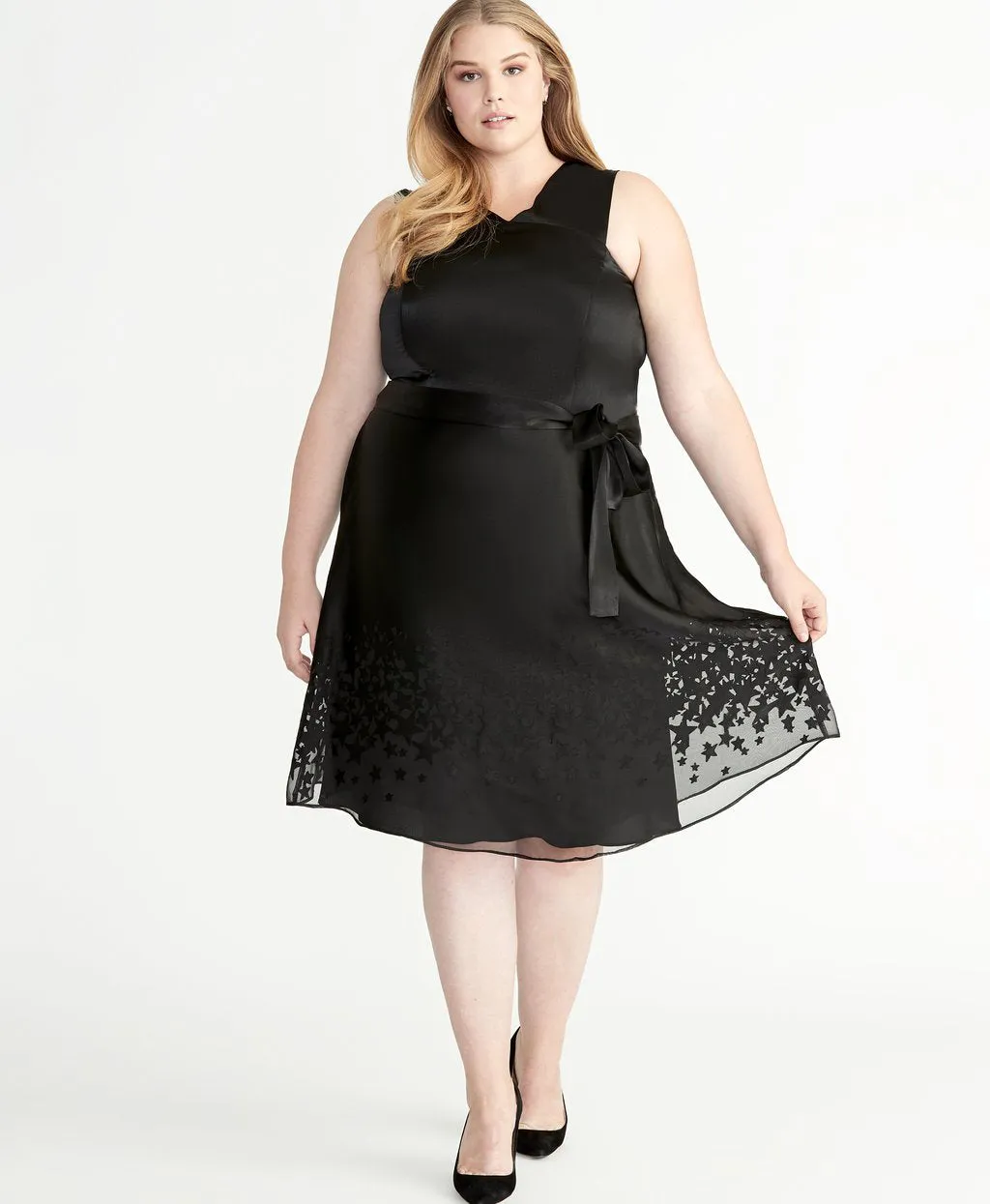 Ophelia Print Dress sold by RACHEL Rachel Roy product image thumbnail 3