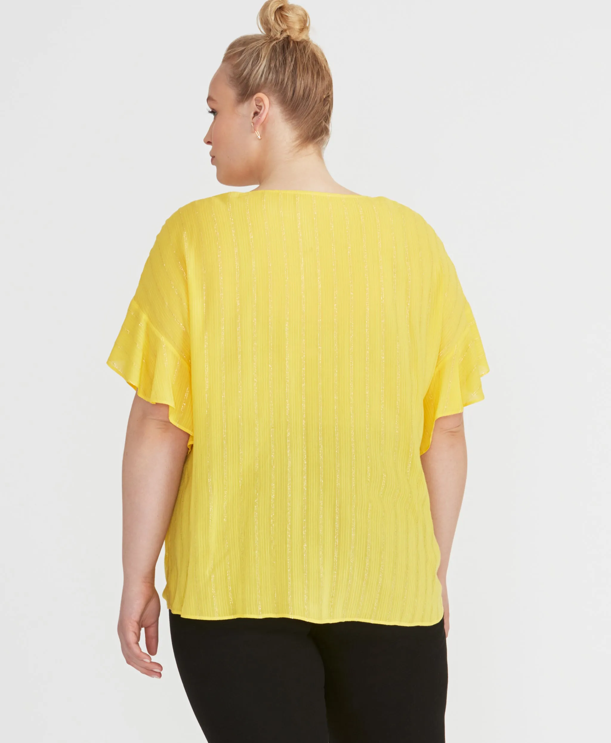 Zinnia Tie Front Top sold by RACHEL Rachel Roy product image thumbnail 4