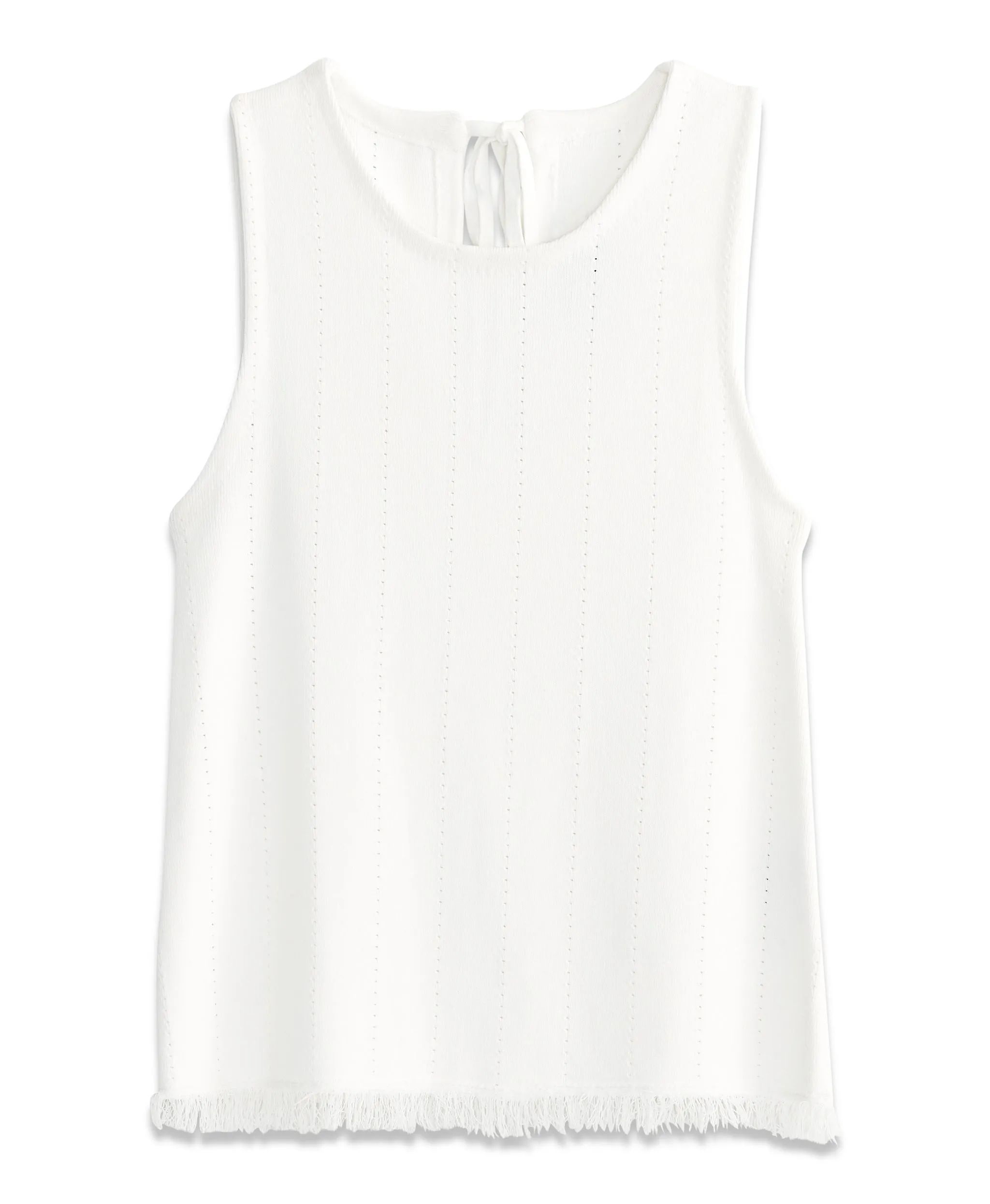 Pointelle Tie Tank sold by RACHEL Rachel Roy product image thumbnail 2