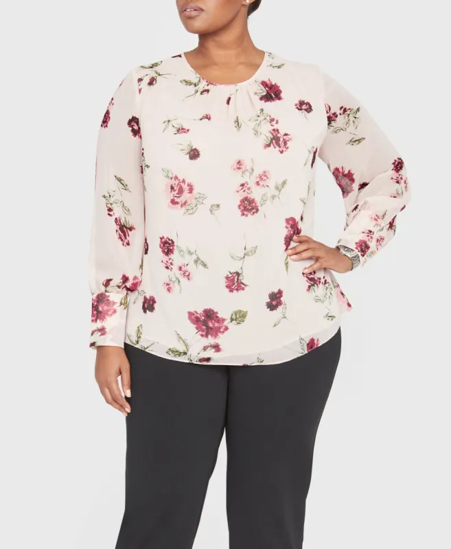 Easy Floral Top sold by RACHEL Rachel Roy