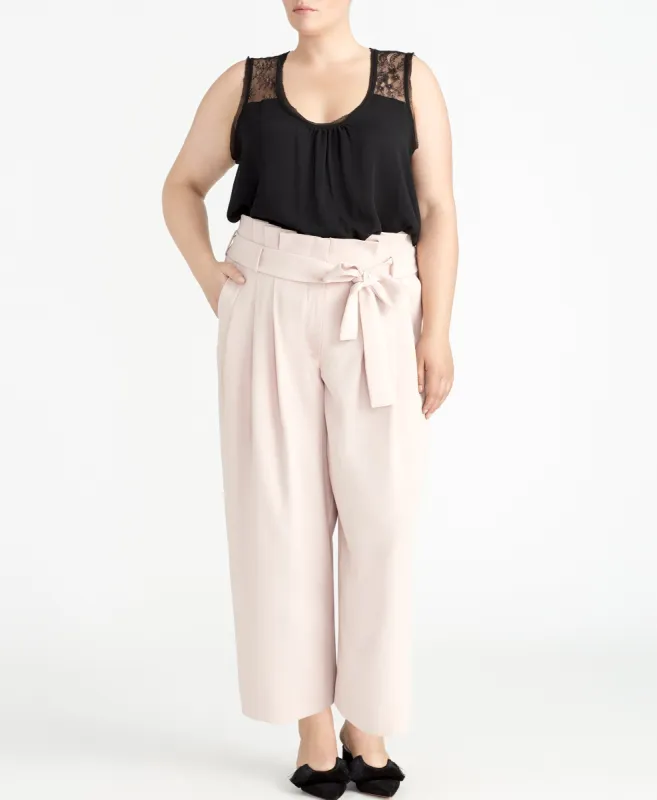 Crop Paperbag Pant sold by RACHEL Rachel Roy