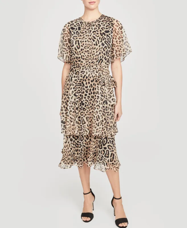 Leopard Tie Waist Dress sold by RACHEL Rachel Roy