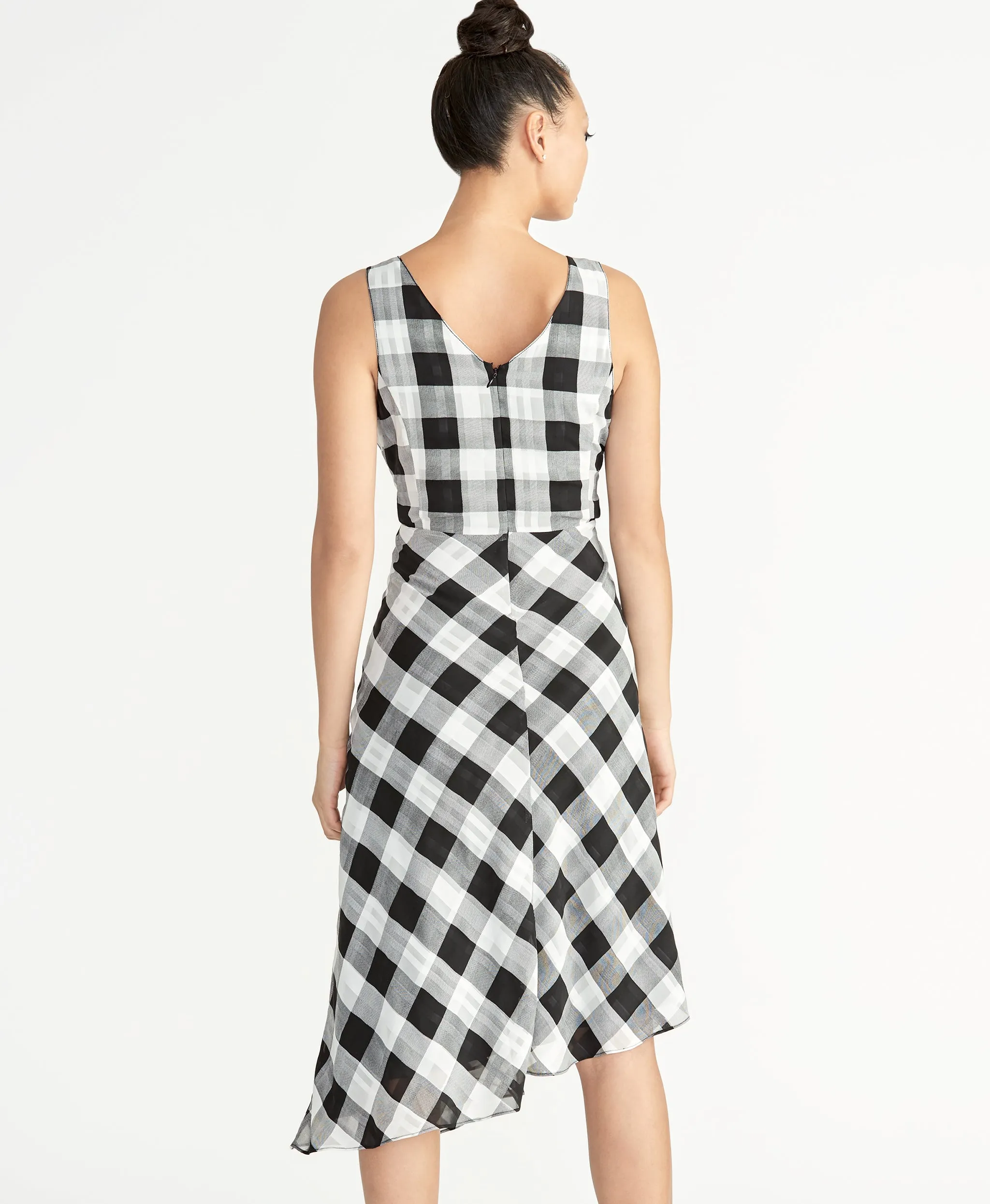 Raj Check Dress sold by RACHEL Rachel Roy product image thumbnail 2