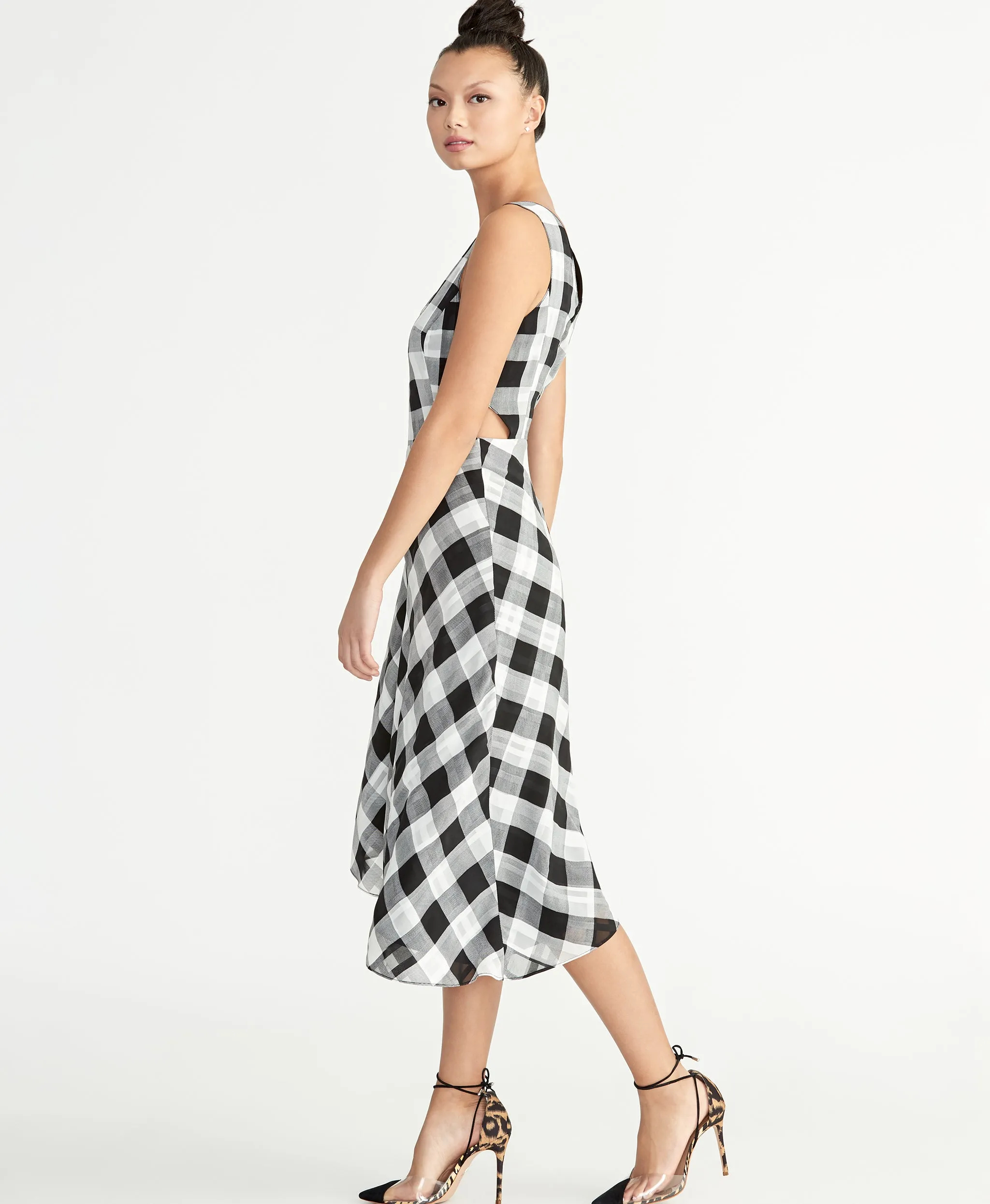 Raj Check Dress sold by RACHEL Rachel Roy product image thumbnail 4