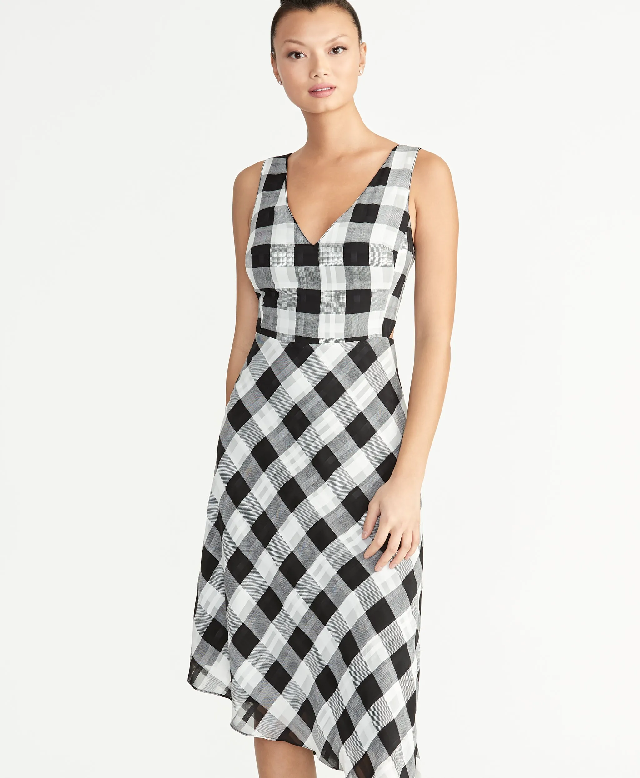 Raj Check Dress sold by RACHEL Rachel Roy product image thumbnail 3