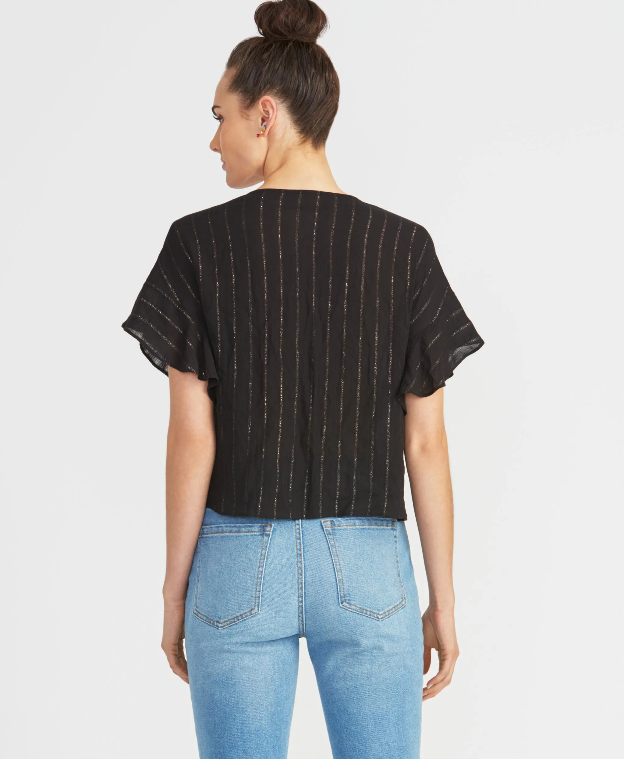 Zinnia Tie Front Top sold by RACHEL Rachel Roy product image thumbnail 5