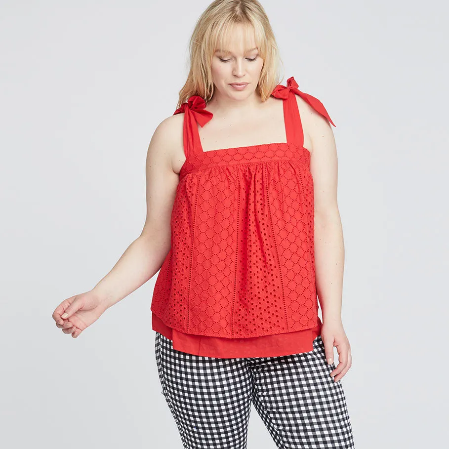 SABINE EYELET TOP sold by RACHEL Rachel Roy