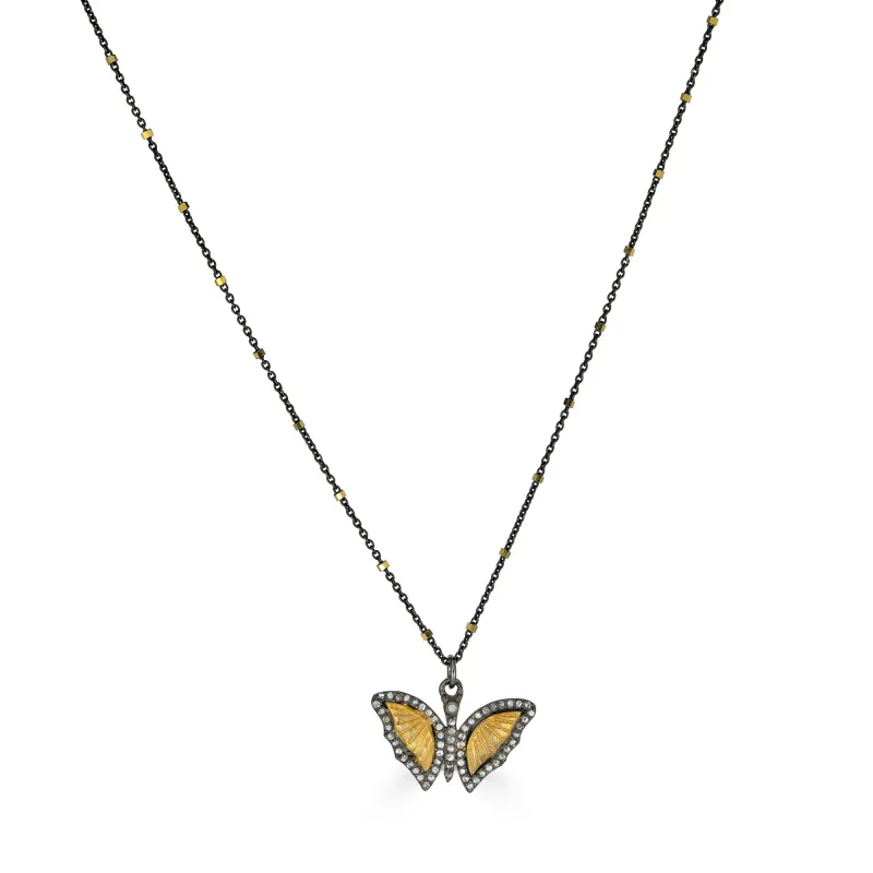 Diamond Butterfly Necklace sold by Rachel Reinhardt