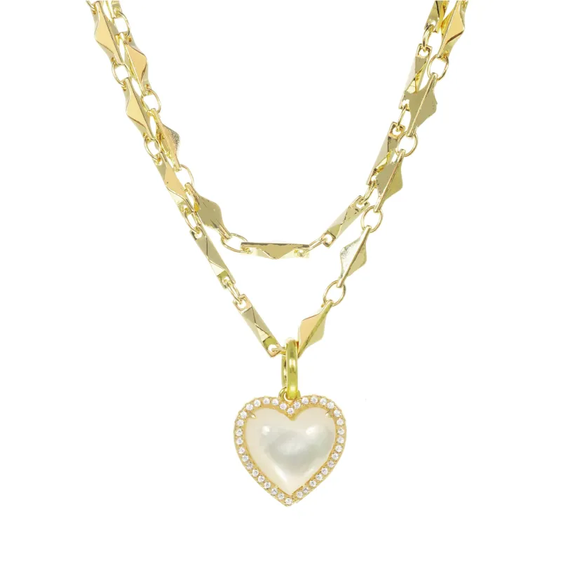 Mother of Pearl Pendant Necklace sold by Rachel Reinhardt