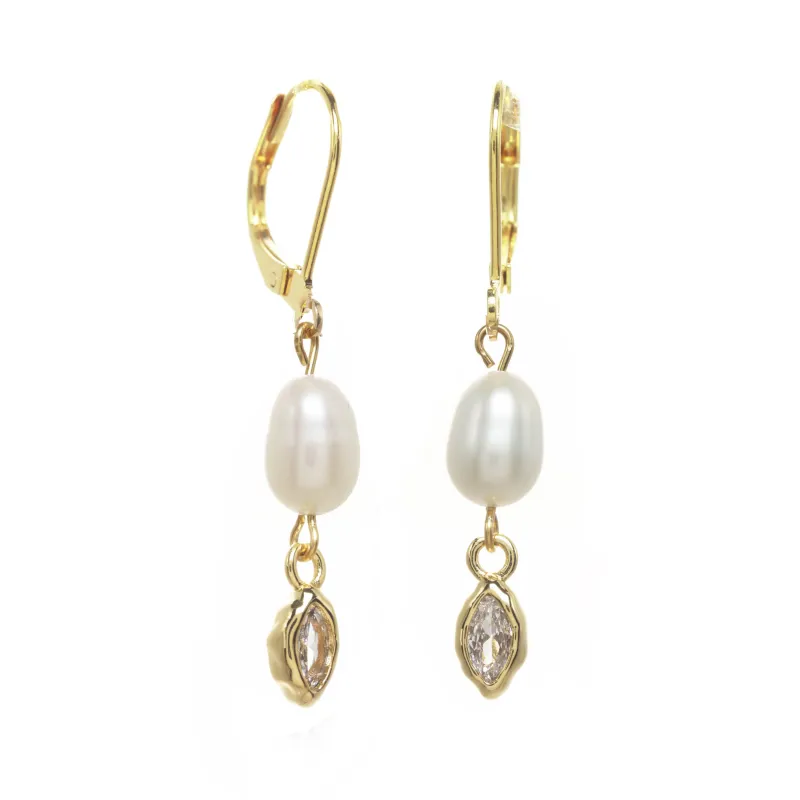 Freshwater Pearl Linear Earring sold by Rachel Reinhardt