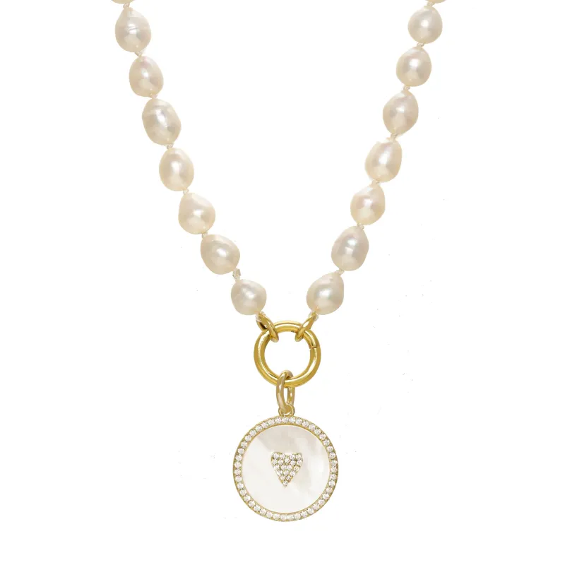 Freshwater Pearl Pendant Necklace sold by Rachel Reinhardt