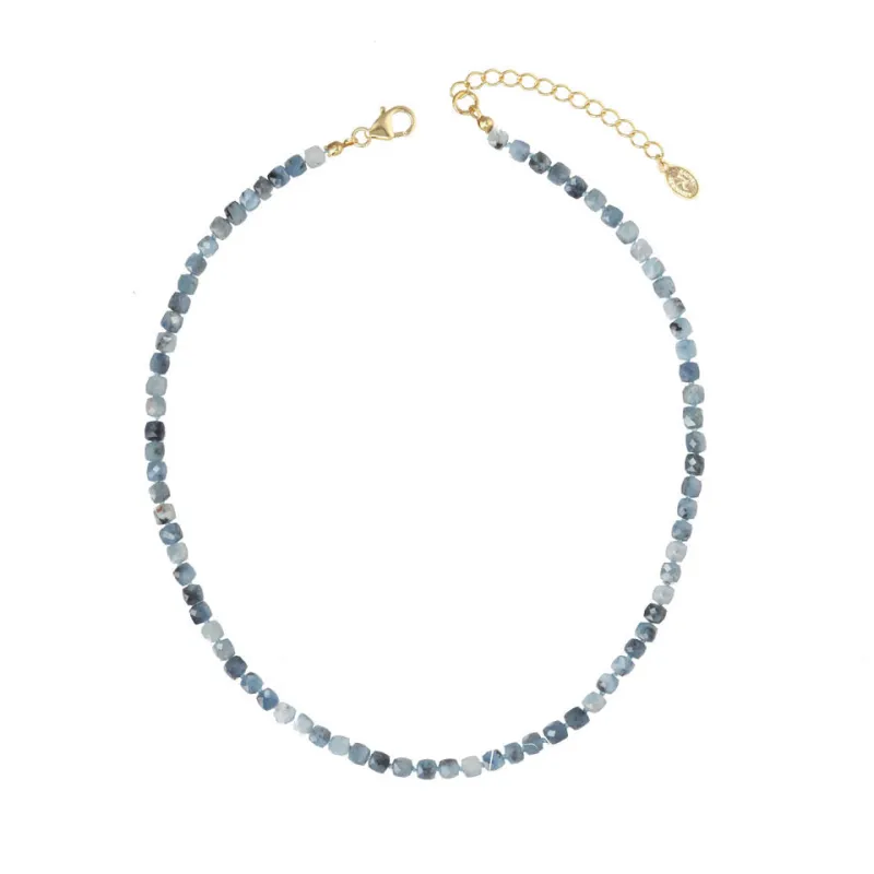 Beat the Blues Aquamarine Necklace sold by Rachel Reinhardt