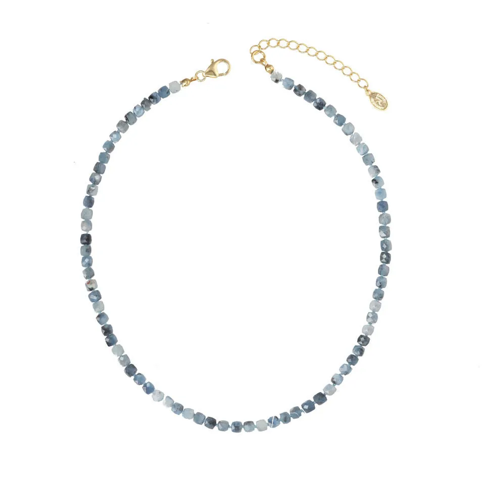 Beat the Blues Aquamarine Necklace sold by Rachel Reinhardt