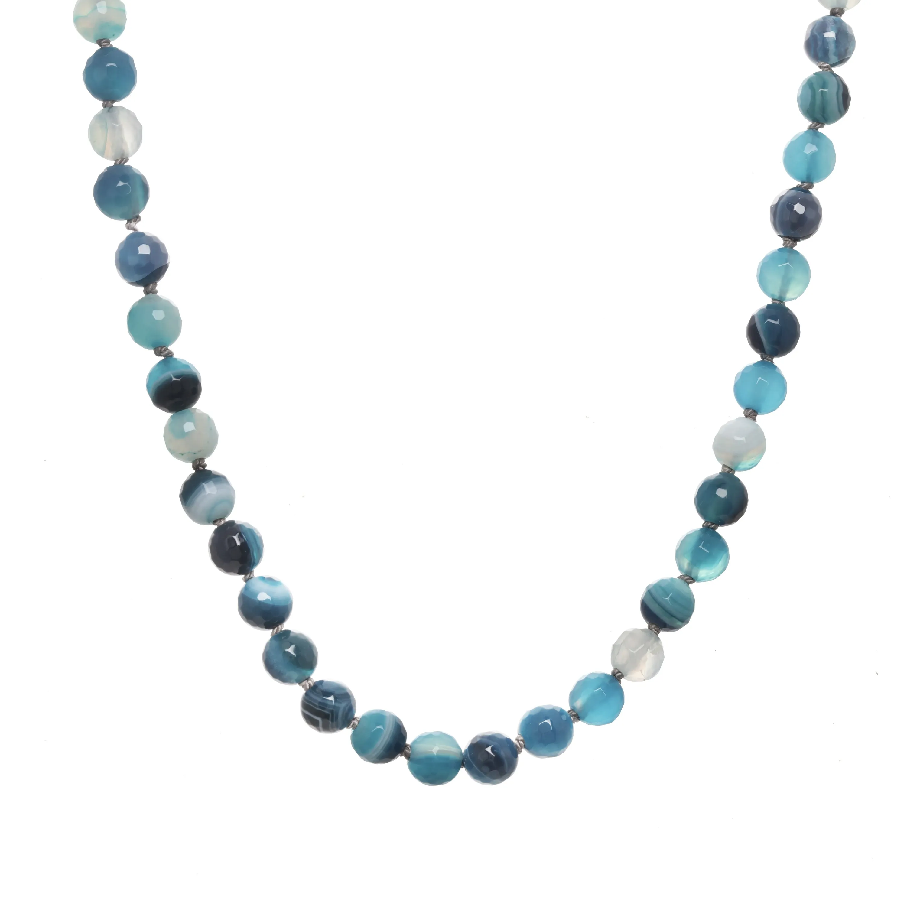 Oceanside Blue Agate Necklace sold by Rachel Reinhardt