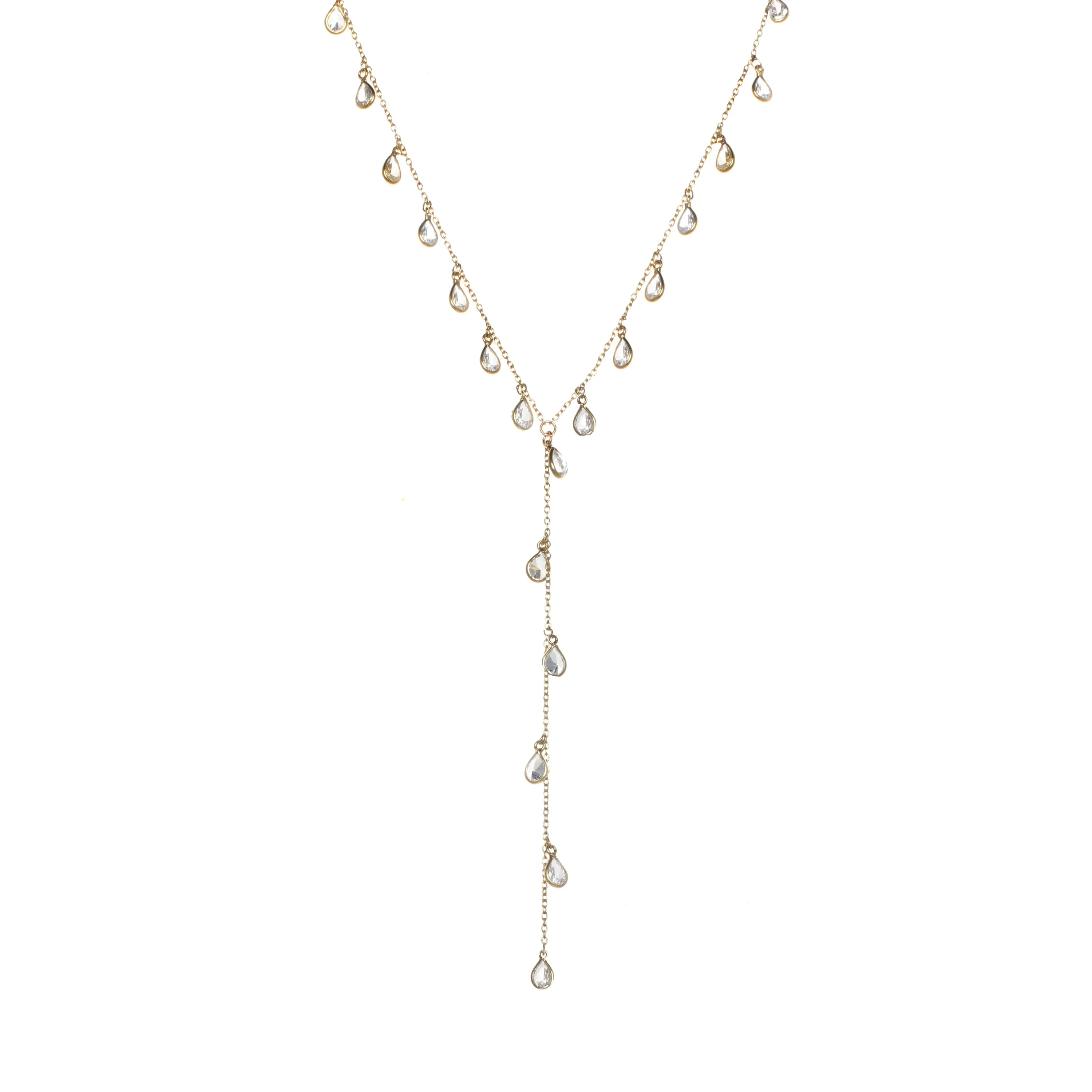 Raindrop Y Necklace sold by Rachel Reinhardt