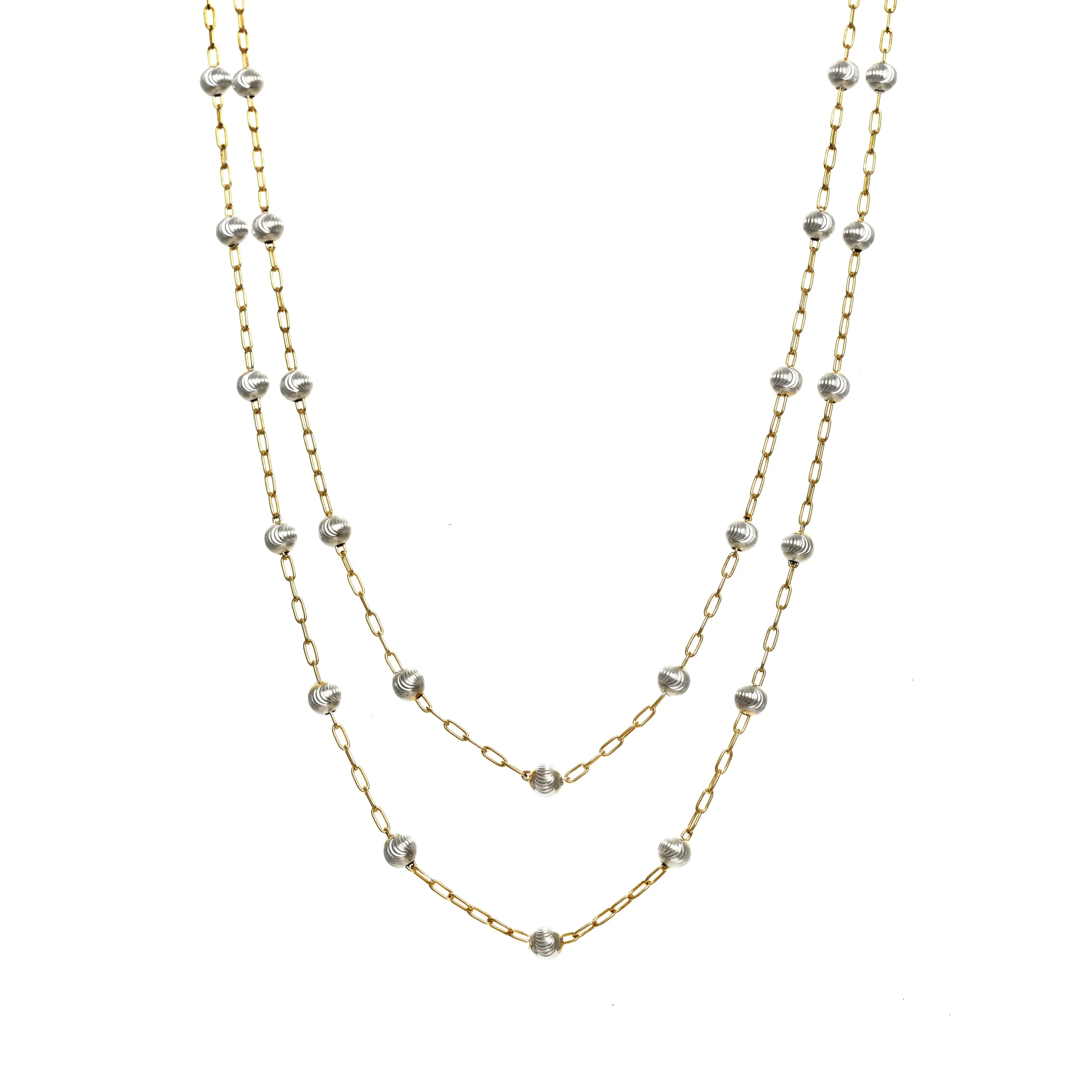 Mixed Metal Paperclip Necklace sold by Rachel Reinhardt