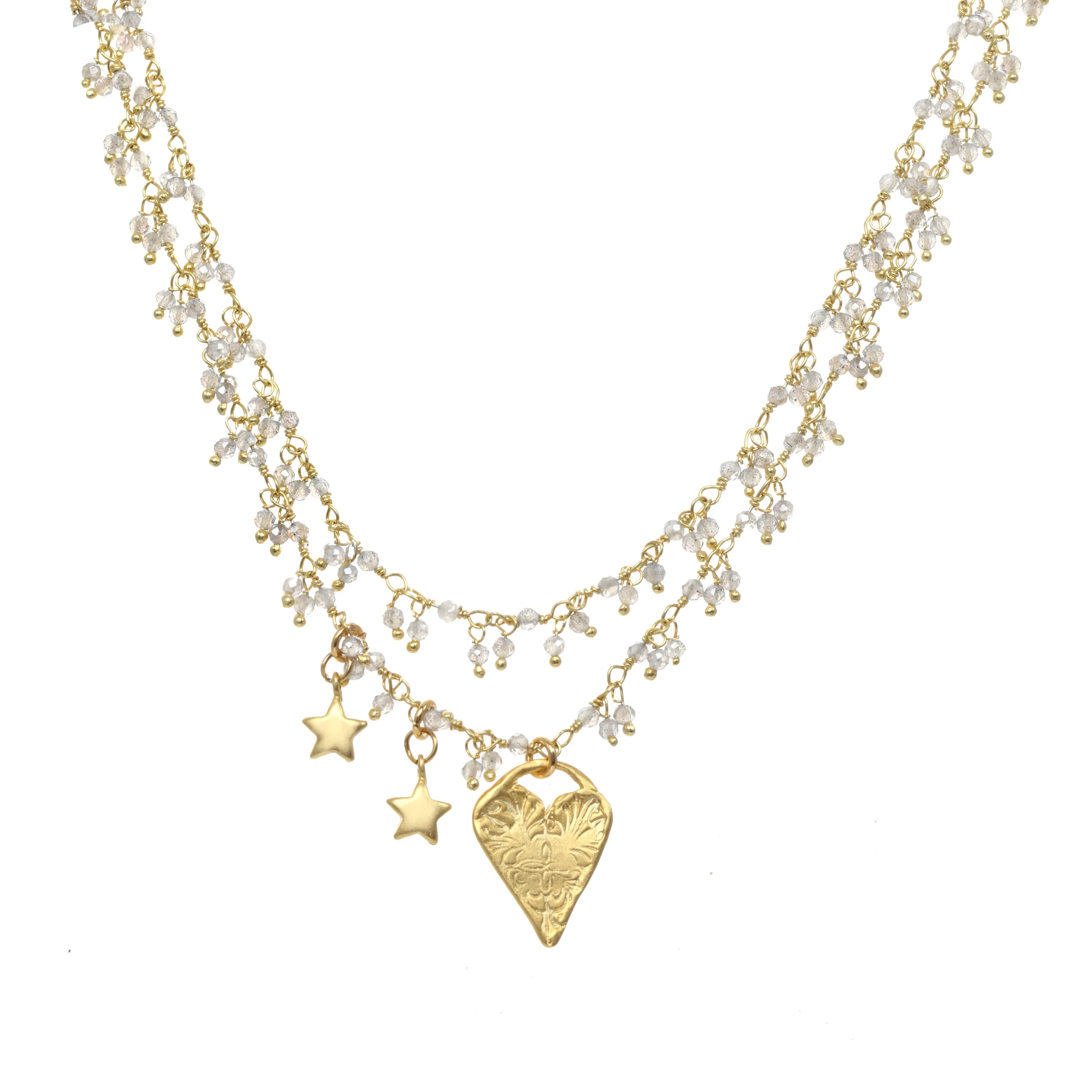 Yours Forever Cluster Necklace sold by Rachel Reinhardt