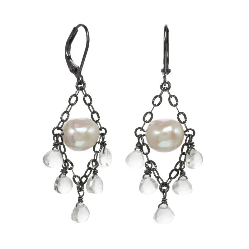 Scattered Shower Chandelier Earrings sold by Rachel Reinhardt