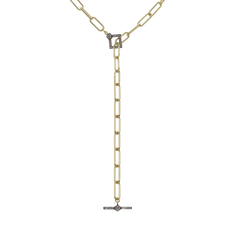 Toggle Paperclip Necklace sold by Rachel Reinhardt