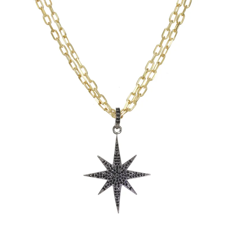 Sparkling Starburst Pendant Necklace sold by Rachel Reinhardt