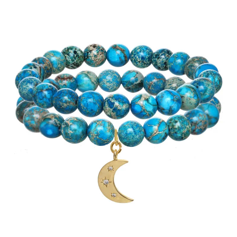 To The Moon and Back Bracelets made by Rachel Reinhardt