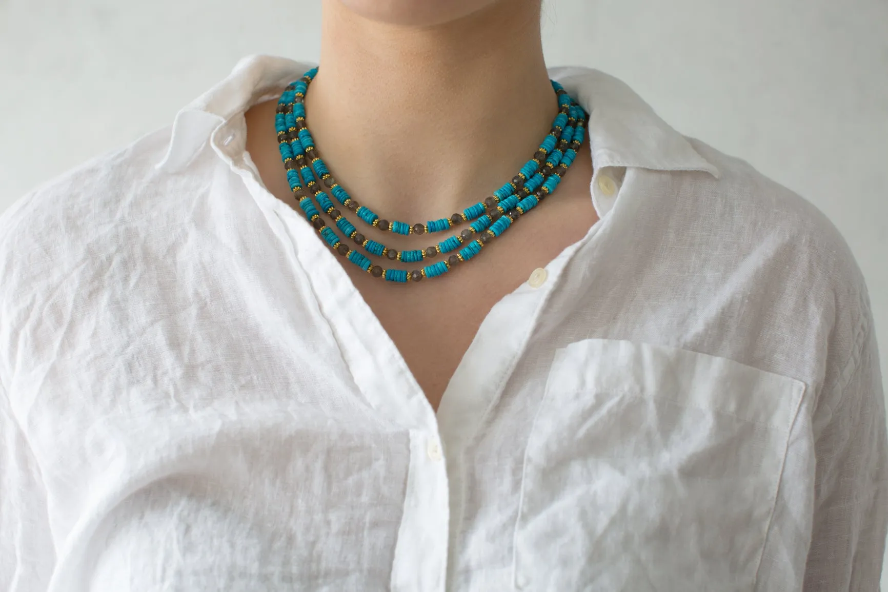Turquoise Treasure Necklace sold by Rachel Reinhardt product image thumbnail 2