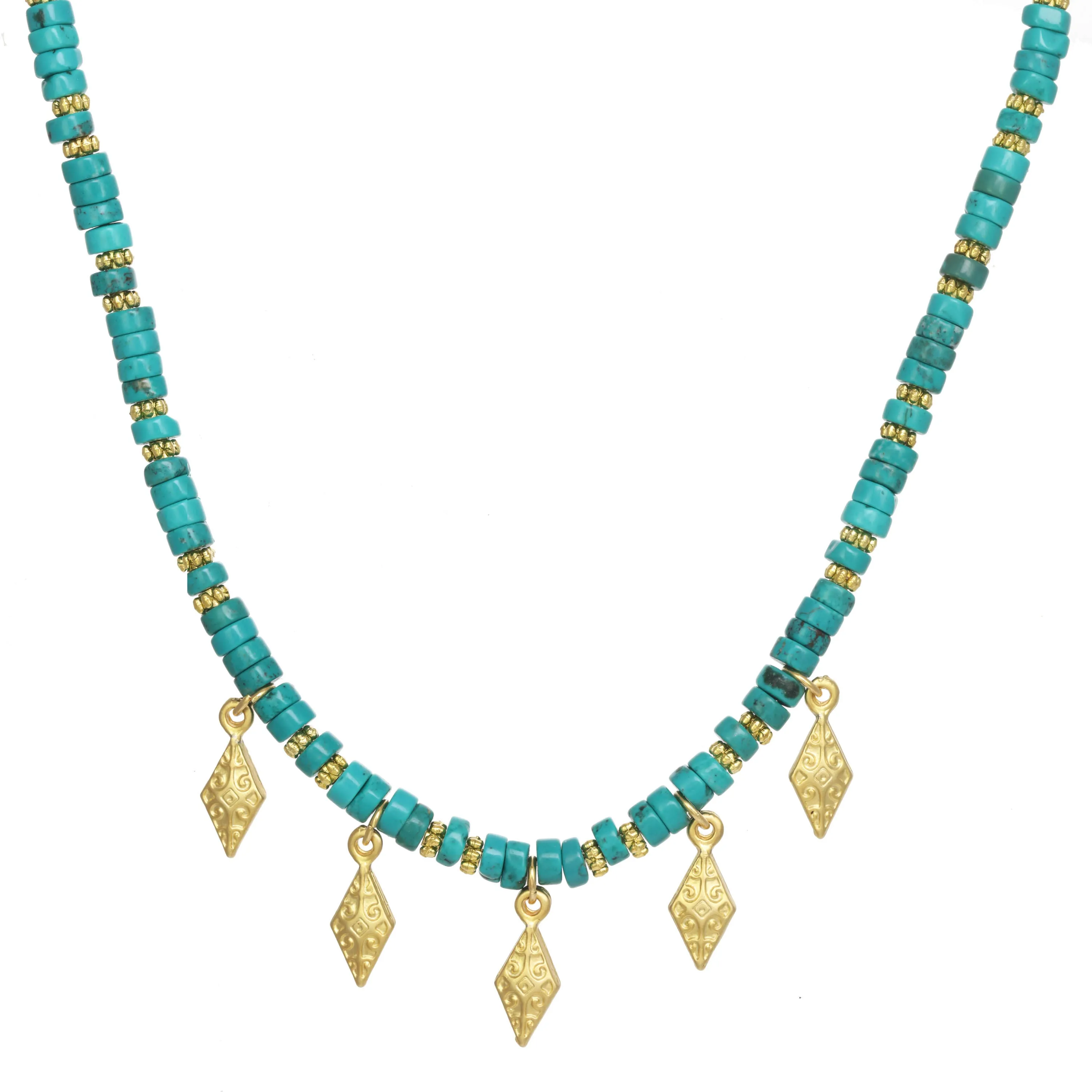 Turquoise Tribal Necklace sold by Rachel Reinhardt