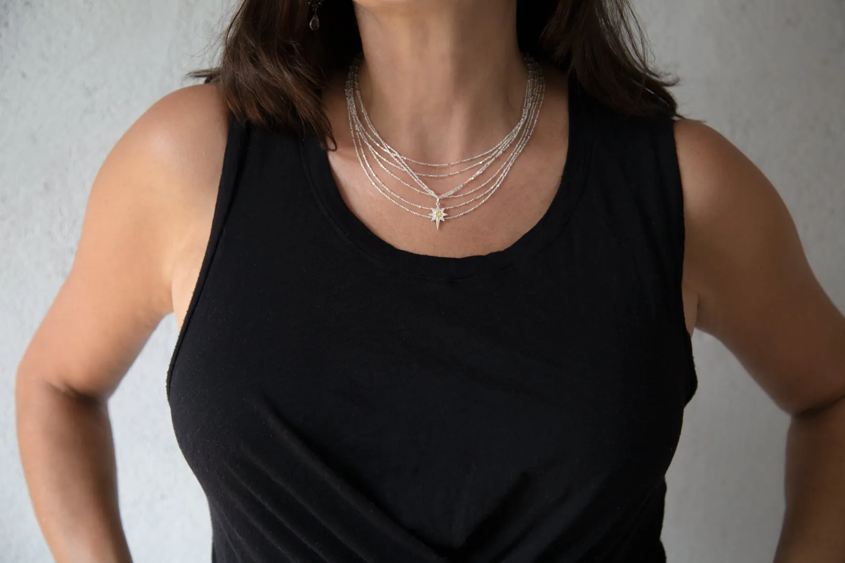 Sterling Silver Infinity Necklace sold by Rachel Reinhardt product image thumbnail 2