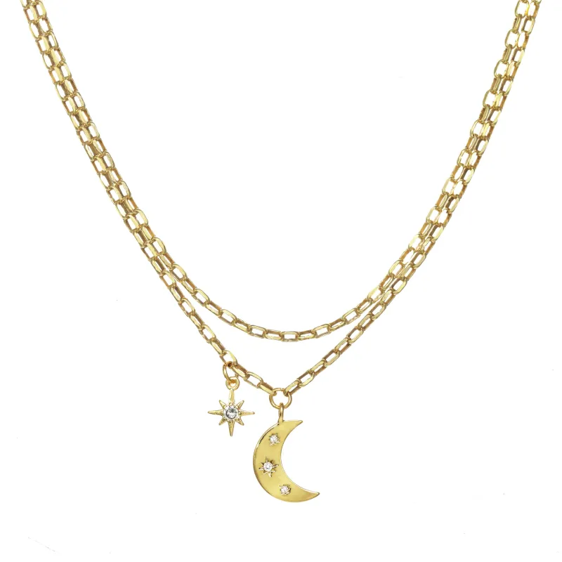 Moon Shadow Droplet Necklace sold by Rachel Reinhardt