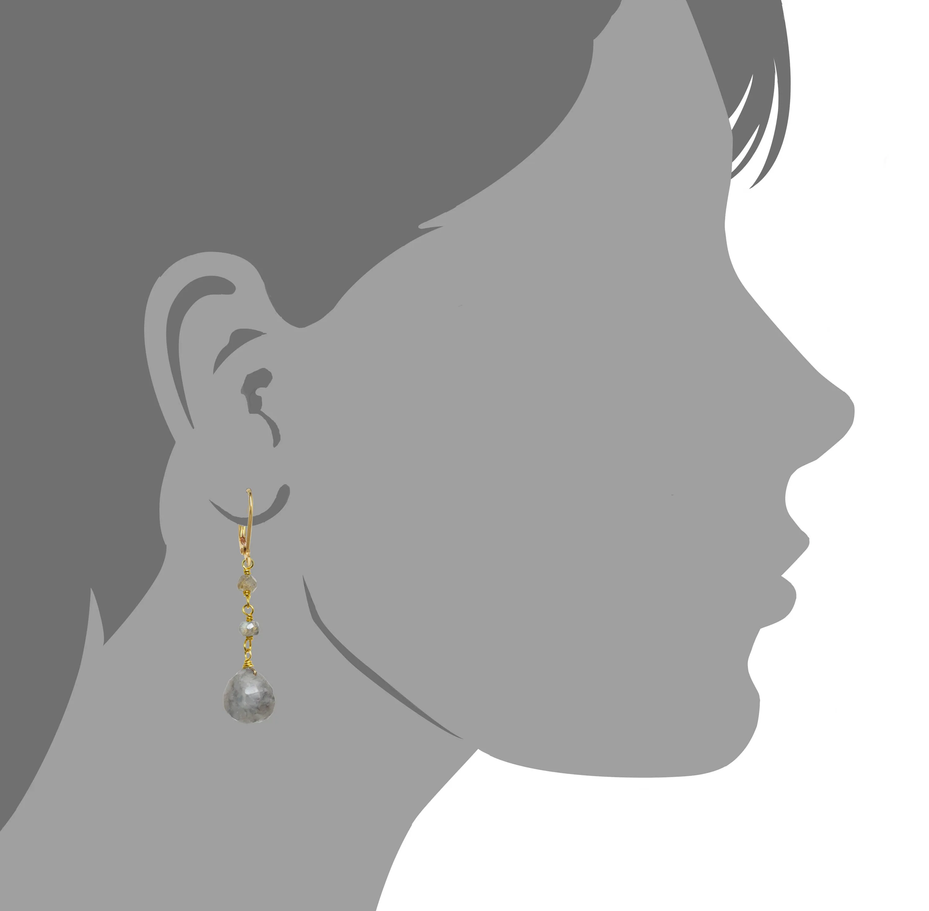 Silverite Linear Earring sold by Rachel Reinhardt product image thumbnail 2