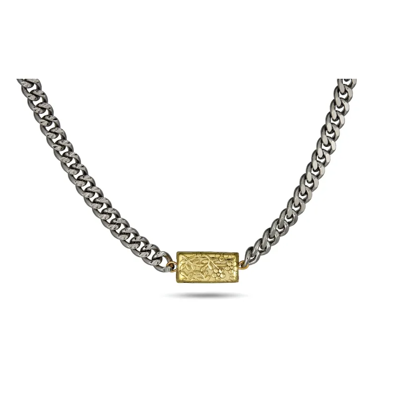 Mixed Metal Filagree Necklace sold by Rachel Reinhardt