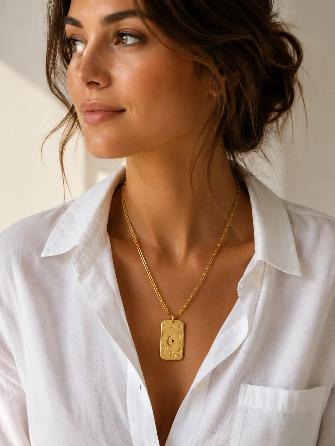 Mahjong Talisman Necklace | Trust the Pivot sold by Rachel Reinhardt product image thumbnail 4