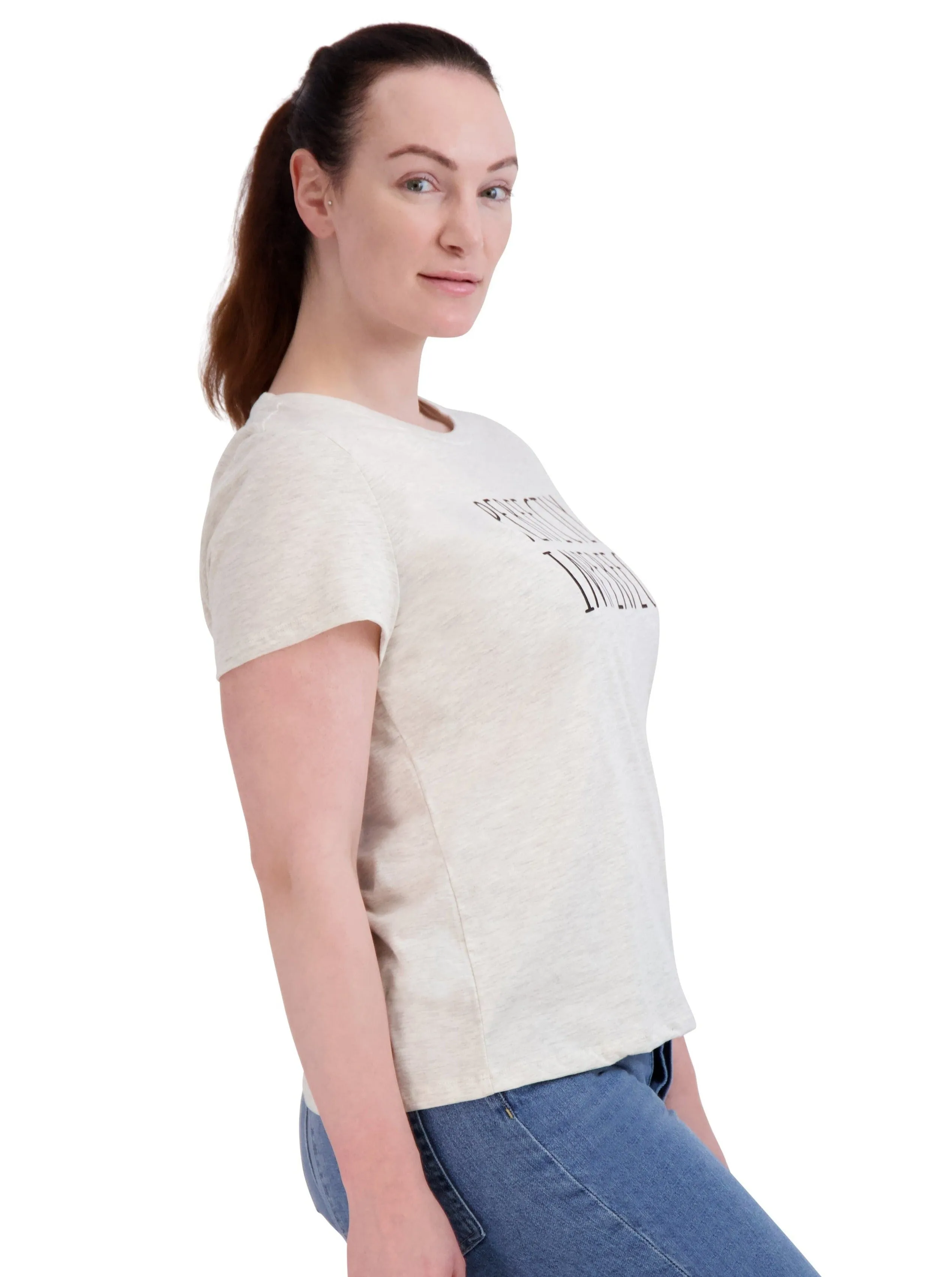 RAE DUNN Women's Short Sleeve Artist T-Shirt Short Sleeve Tee sold by Rae Dunn product image thumbnail 3
