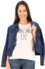 Women's "MOM LIFE" Short Sleeve Classic Slub T-Shirt sold by Rae Dunn