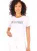 Women's "UNSTOPPABLE" Short Sleeve Shirttail Hem T-Shirt sold by Rae Dunn
