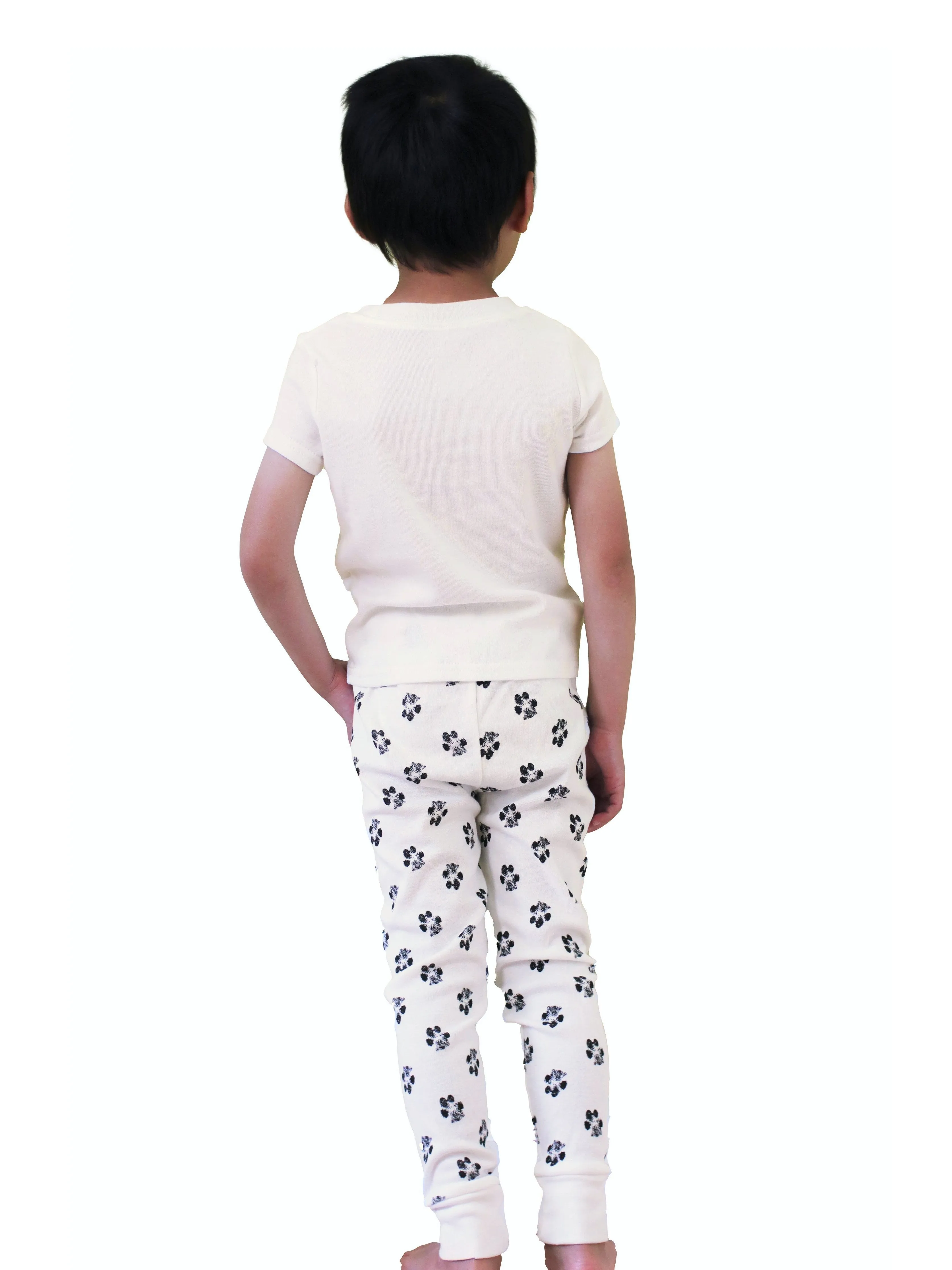 Boy's "DOGS BEST FRIEND" Short Sleeve Tee and Jogger Pajama Set sold by Rae Dunn product image thumbnail 4
