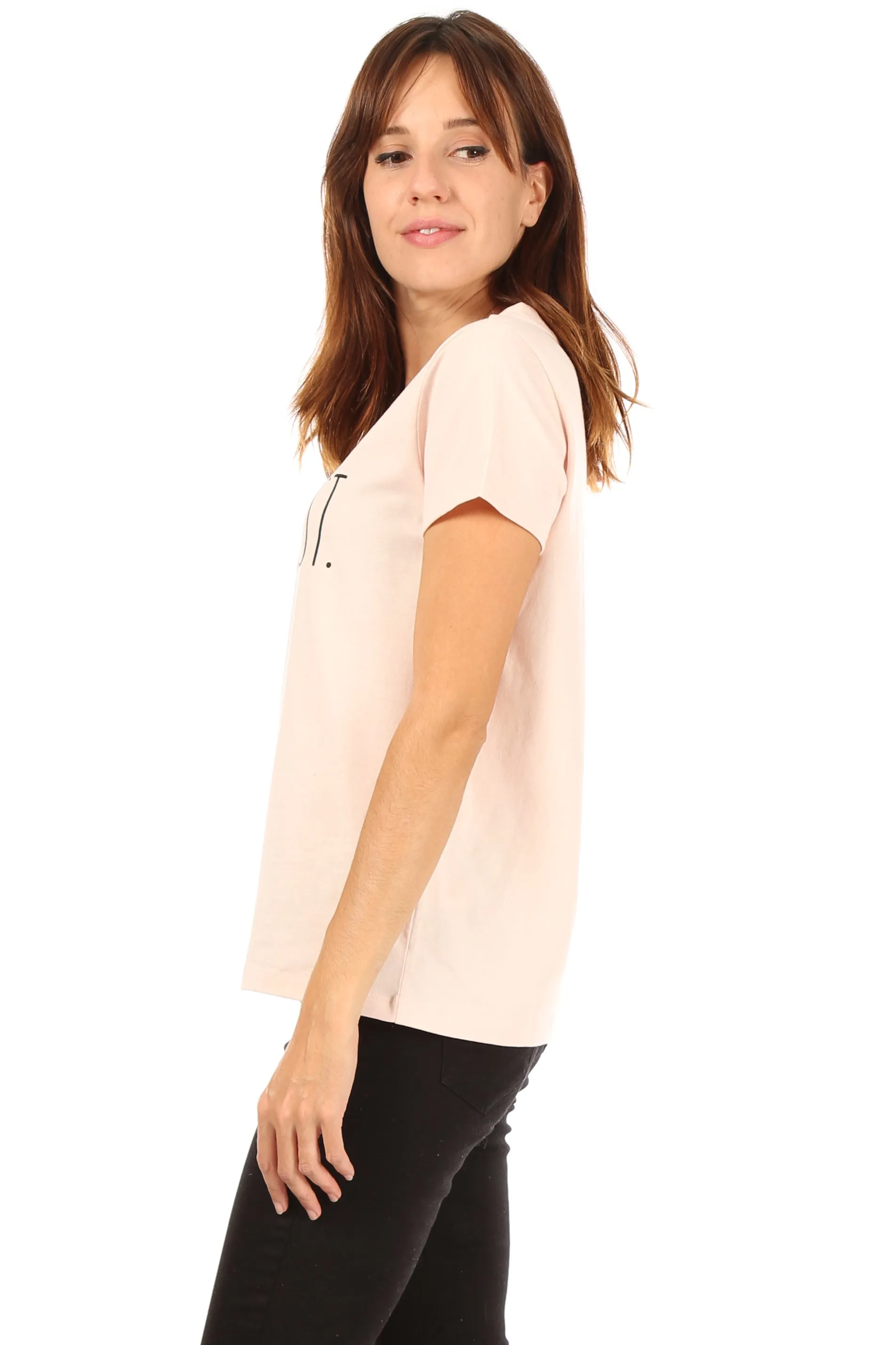 Women's "FEMINIST" Short Sleeve Icon T-Shirt sold by Rae Dunn product image thumbnail 2