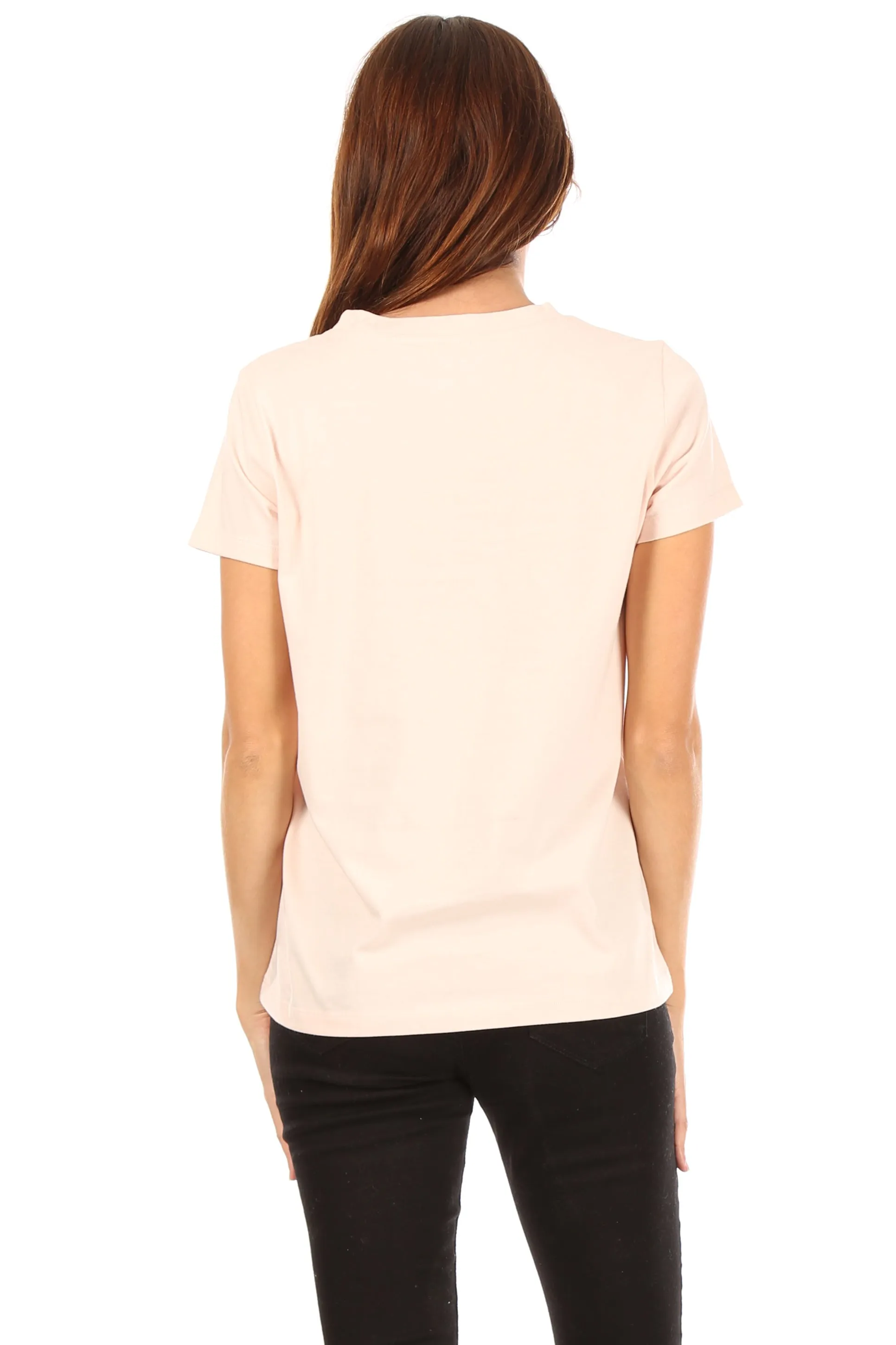 Women's "FEMINIST" Short Sleeve Icon T-Shirt sold by Rae Dunn product image thumbnail 3