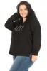 Women's "COZY" Plus Size Pullover Lounge Hoodie sold by Rae Dunn