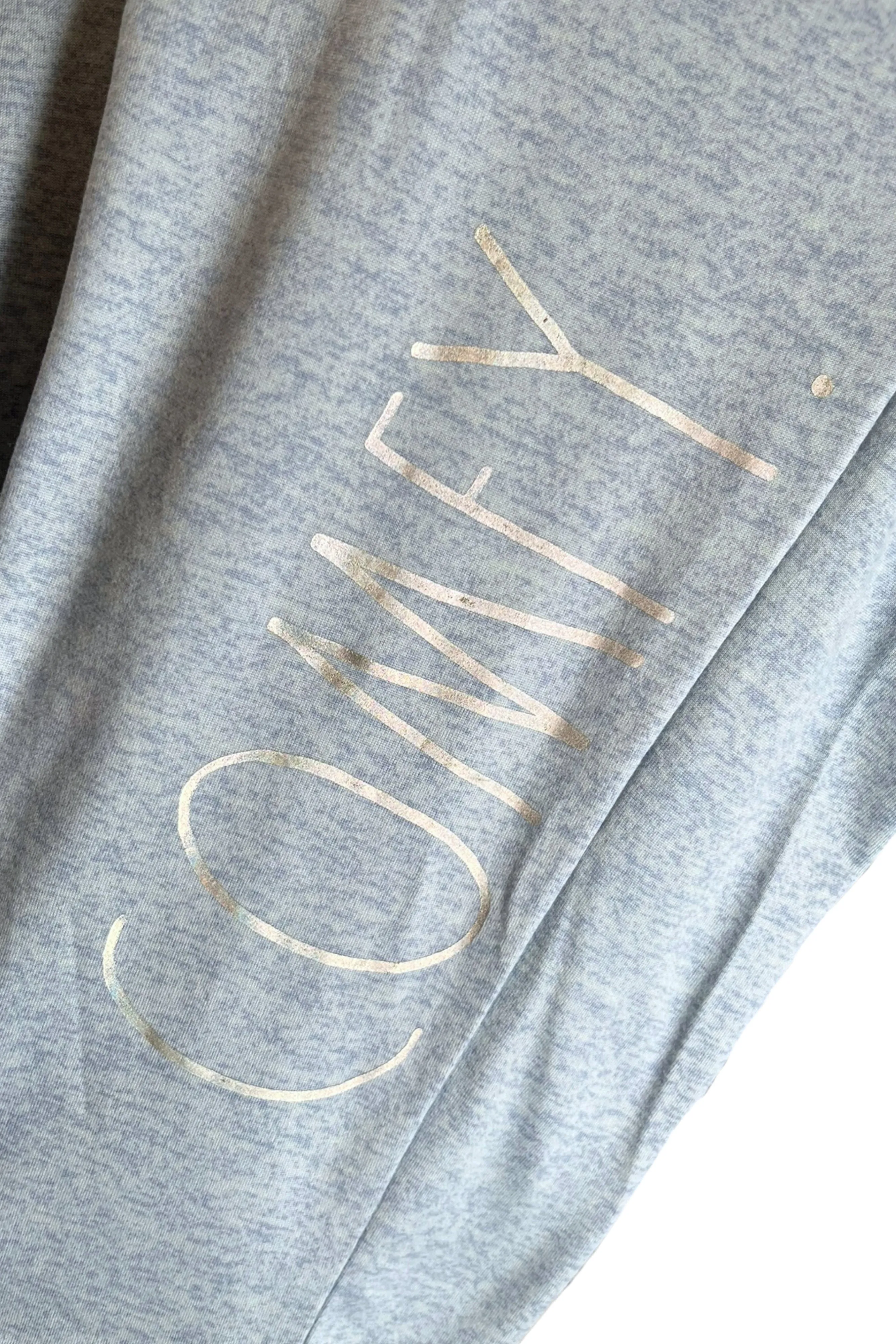 Women's "COMFY" Tapered Leg Drawstring Pajama Pants with Pockets and Graphic Text sold by Rae Dunn product image thumbnail 3