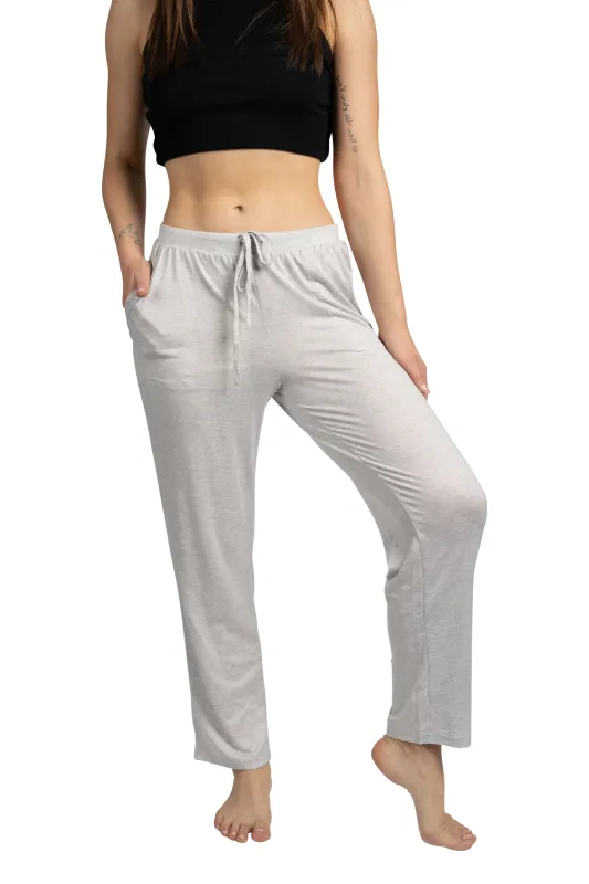 Women's "NO BAD DAYS" Tapered Leg Drawstring Pajama Pants with Pockets and Graphic Text sold by Rae Dunn