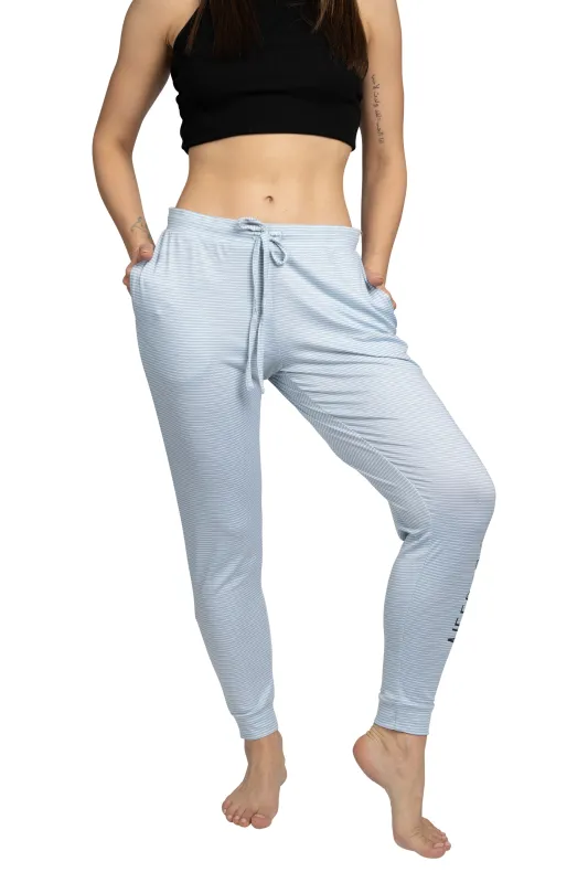 Women's "NEED COFFEE" Jogger Pajama Pants with Pockets and Drawstring sold by Rae Dunn