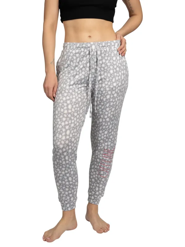 Women's "OFFLINE" Jogger Pajama Pants with Pockets and Drawstring sold by Rae Dunn